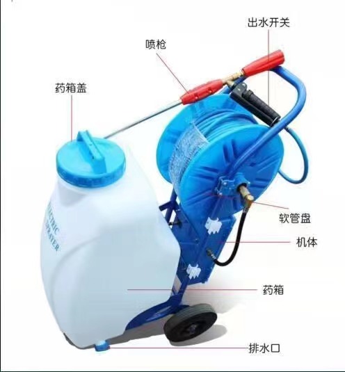 機(jī)動(dòng)推車(chē)式充電常量噴霧器 型號(hào)：HM-45CD